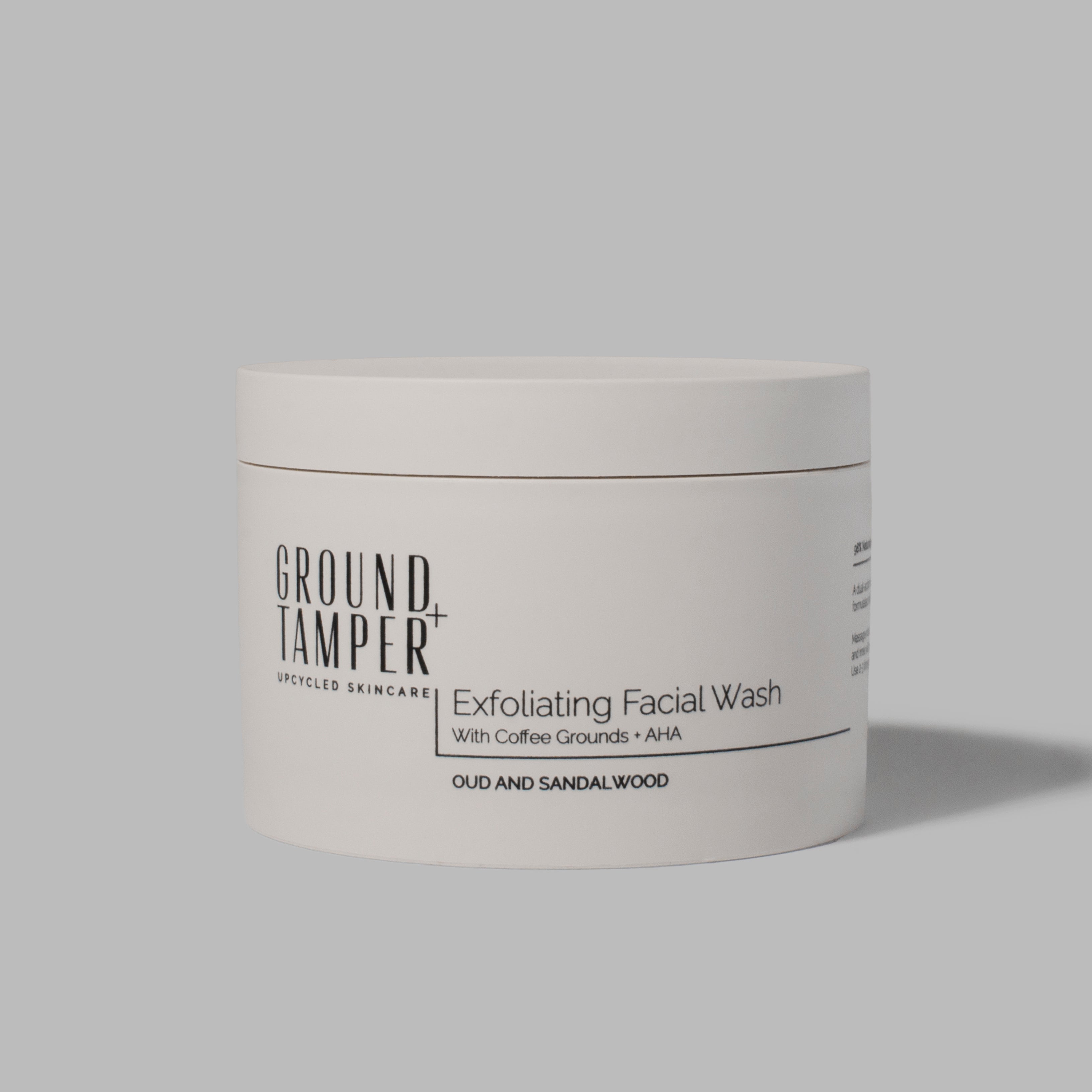 Coffee-Powered Exfoliating Facial Wash with AHA