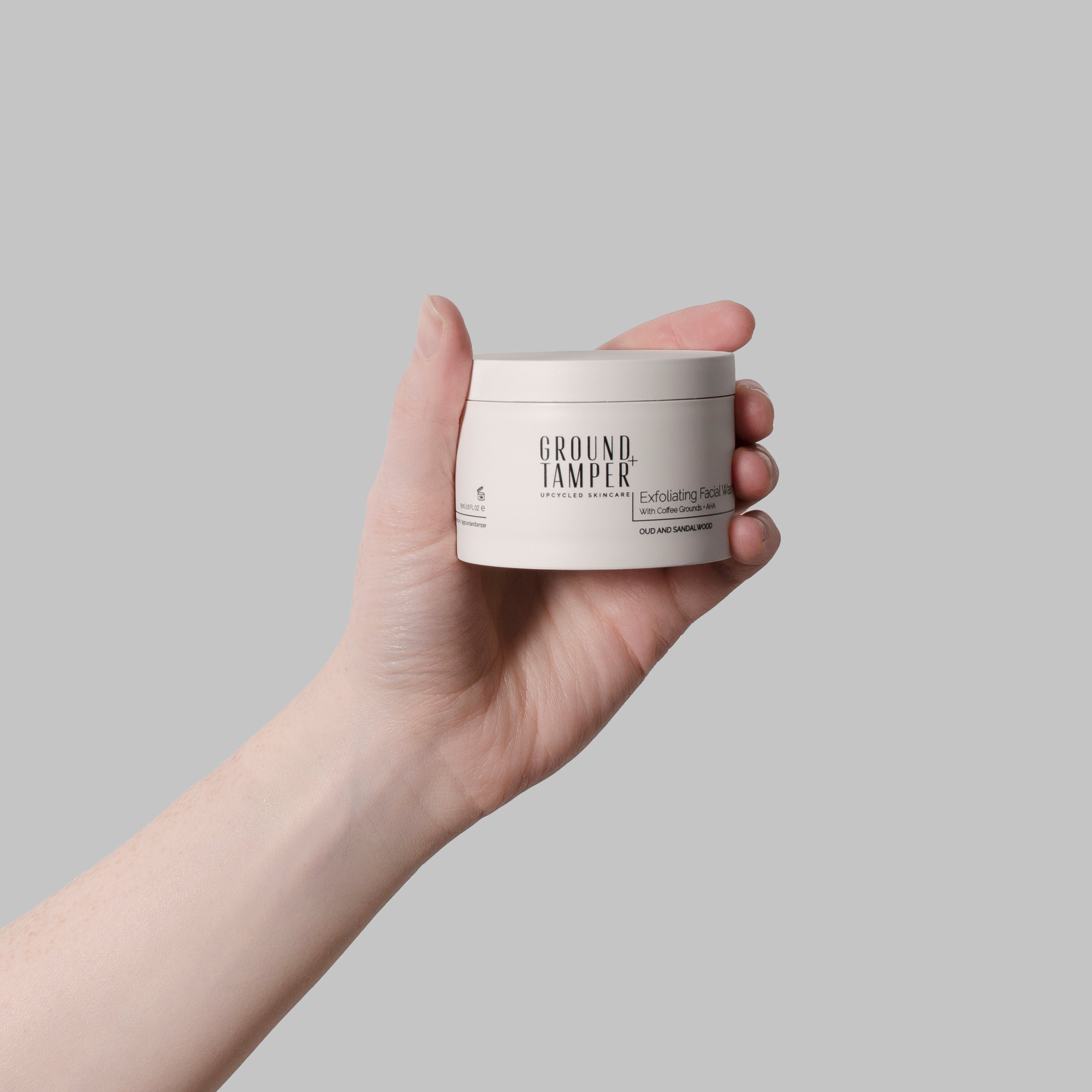 Coffee-Powered Exfoliating Facial Wash with AHA